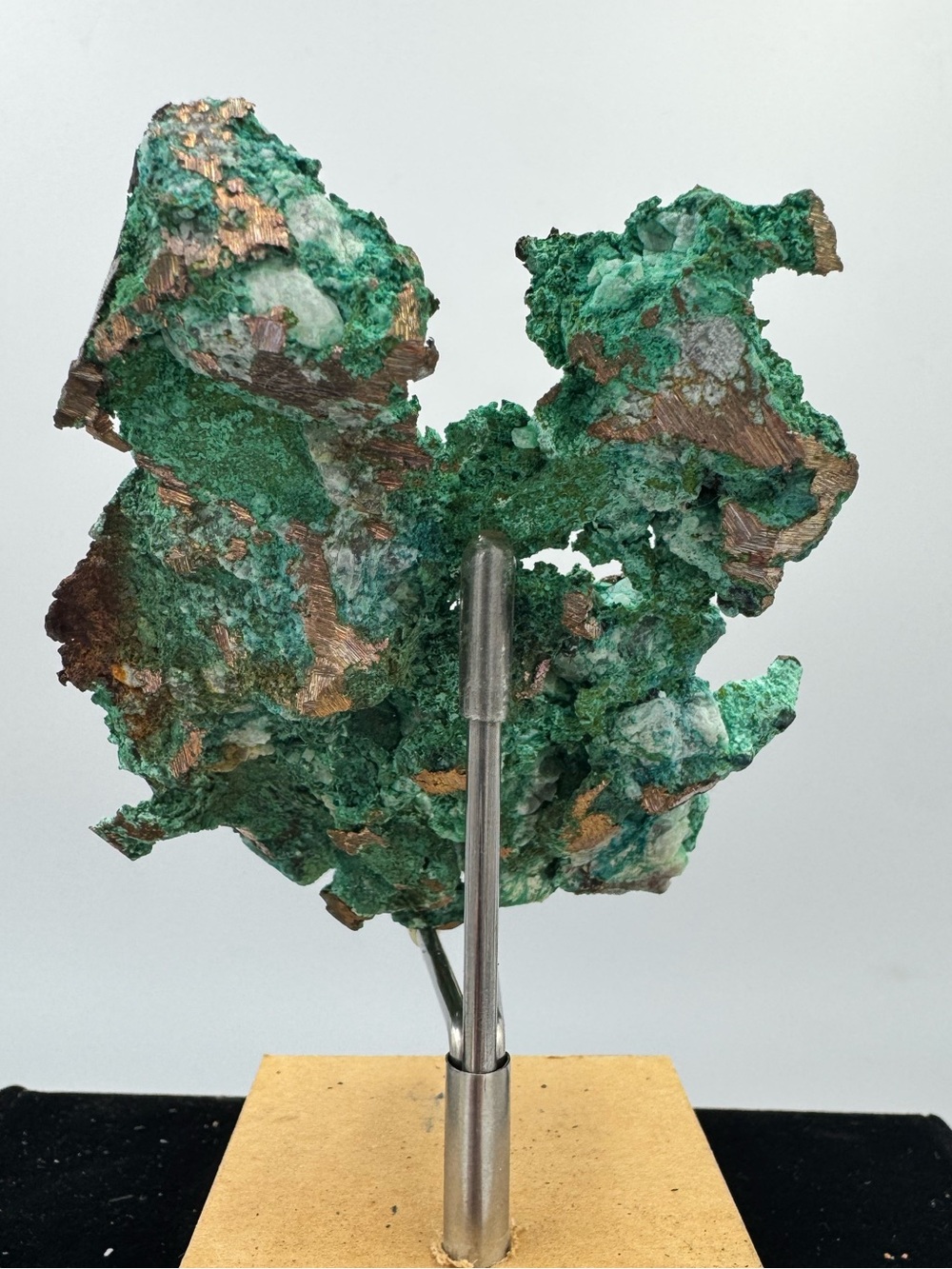 Copper with  Malachite - Picture 6 of 6